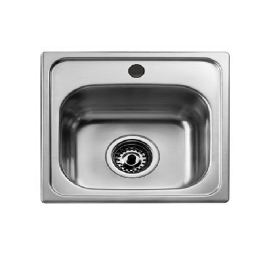 TEKA America Stainless Steel Single Bowl Inset Kitchen Sink by Kuysen ...