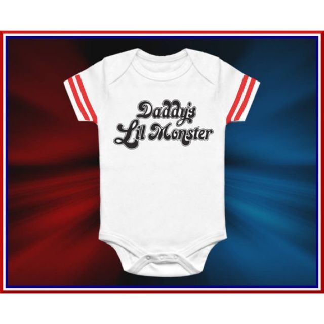 harley quinn baby onesie