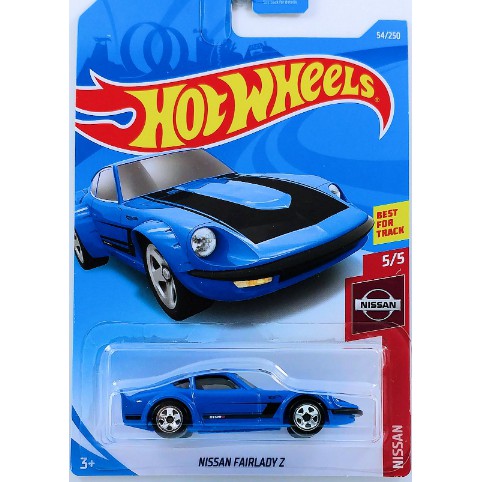 hot wheels nissan fairlady z blue