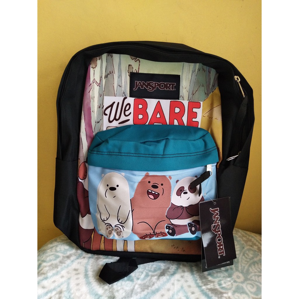 jansport bear backpack