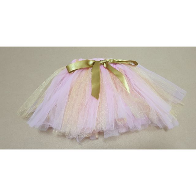 gold infant tutu