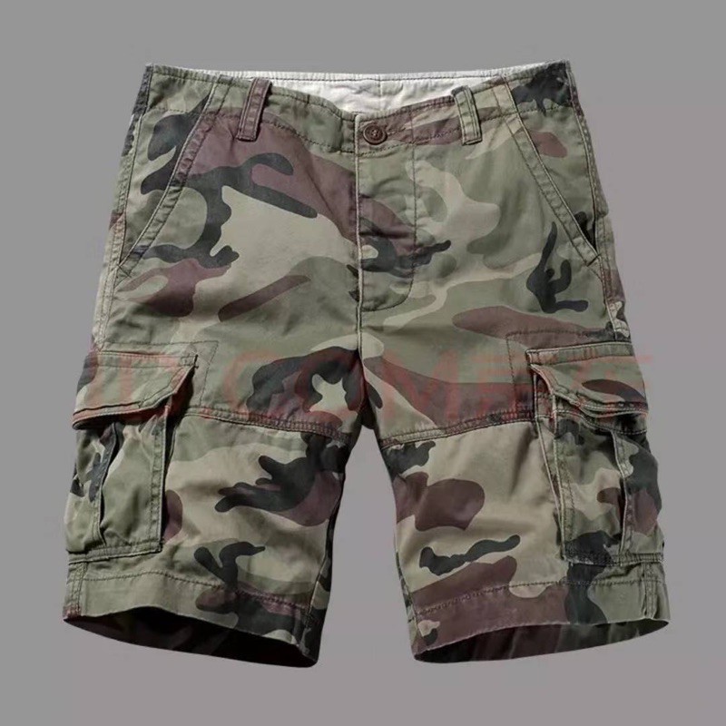 6 pocket shorts camouflage