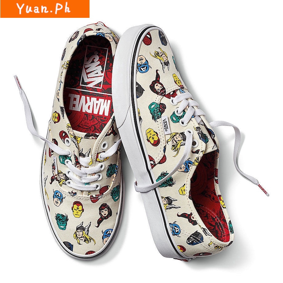 VANS X MARVEL AUTHENTIC MARVEL HEADS MULTI MEN WOMEN | Shopee Philippines