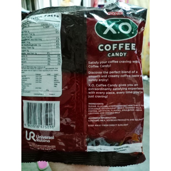 SHIELA_SWEETS// XO Coffee Candy Shopee Philippines