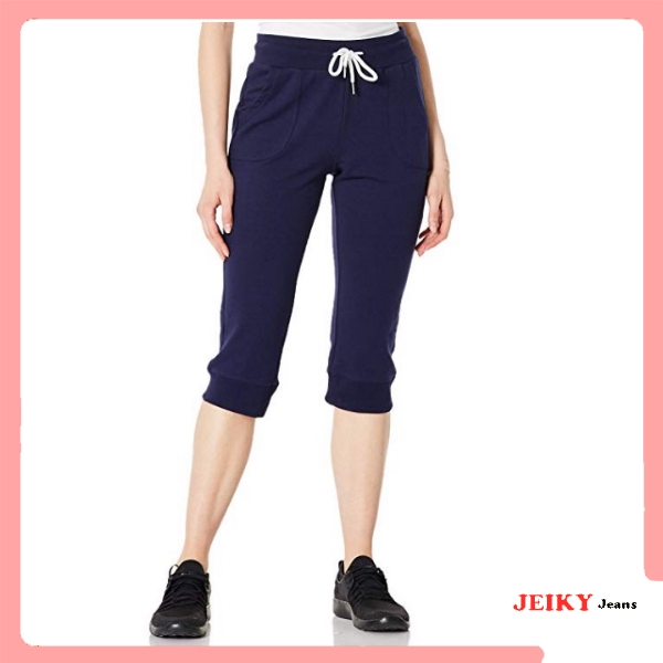 cotton capri joggers
