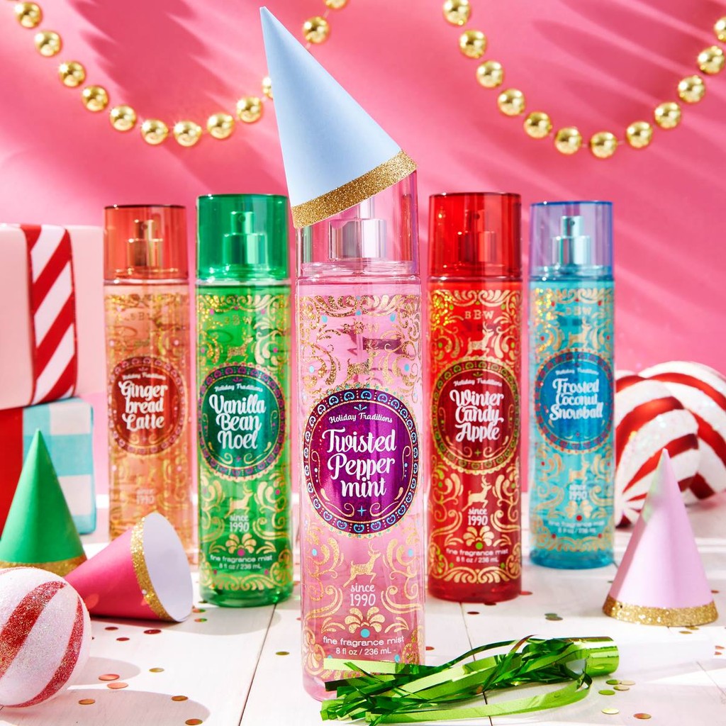 Bath & Body Works Fine Fragrance Mist Christmas Edition Shopee