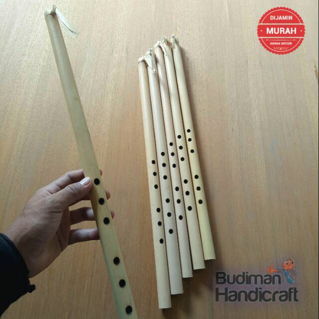 55cm 6 Hole Sundanese Flute Bamboo Flute Shopee Philippines