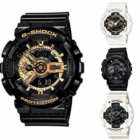【】Ori casi0 G-Shock ga110 ga100 Baby G 110 sport quartz watch black green red