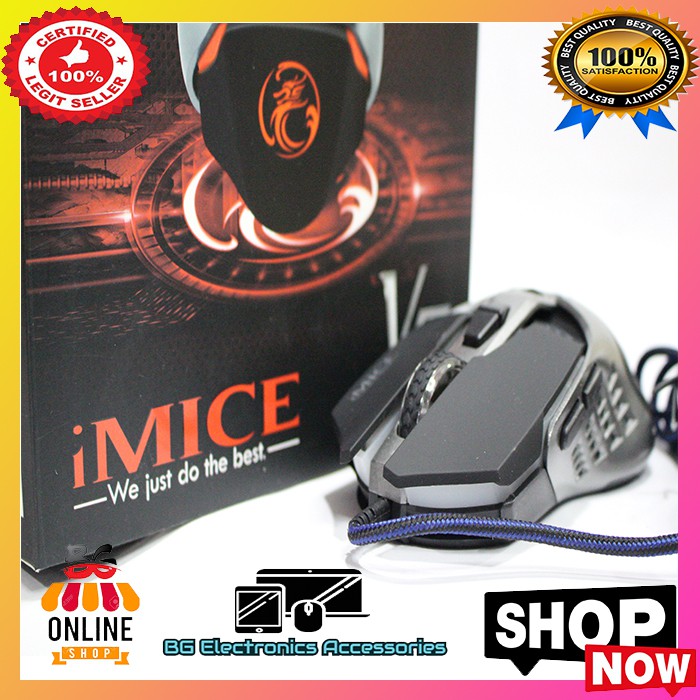 iMice V5 Gaming Mouse (GOOD QUALITY) | Shopee Philippines