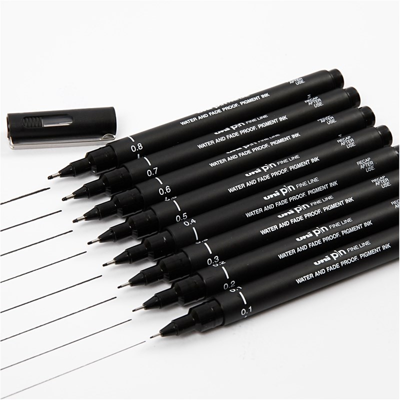 UNI PIN Technical Drawing Pen (0.05MM 0.8MM) Engineering Drawing