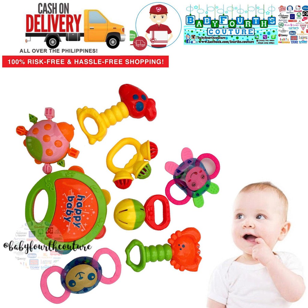 baby rattle gift set