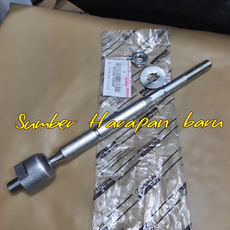 Long Tie Rod/Rack End Toyota Fortuner Hilux Original 1pc Shopee