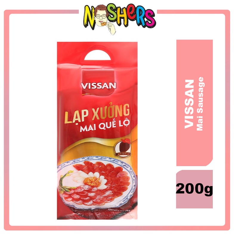 Noshers Vissan Mai Sausage Vietmamese Sausage Vietmamese Chorizo 200g ...