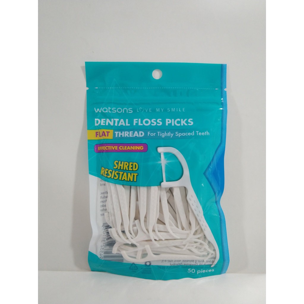 Dental Floss Picks Flat Thread 50 pcs Shopee Philippines