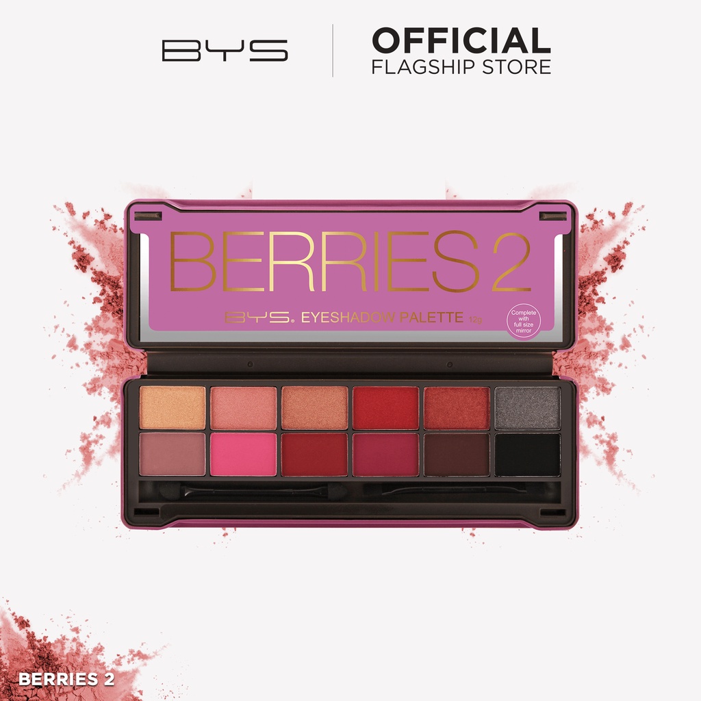 BYS Berries 2 Eyeshadow Palette g9R+ Shopee Philippines