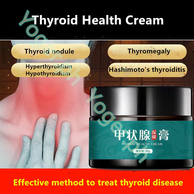 Herbal Thyroid Cream Thyroid Nodule Thyromegaly Hypothyroidism