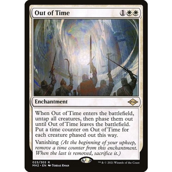 Mtg Magic The Gathering Out Of Time Mh2 Nm Shopee Philippines