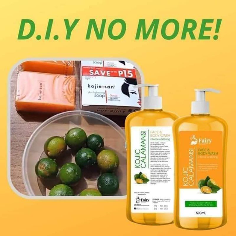 kojic calamansi face and body wash 500 ml Shopee Philippines