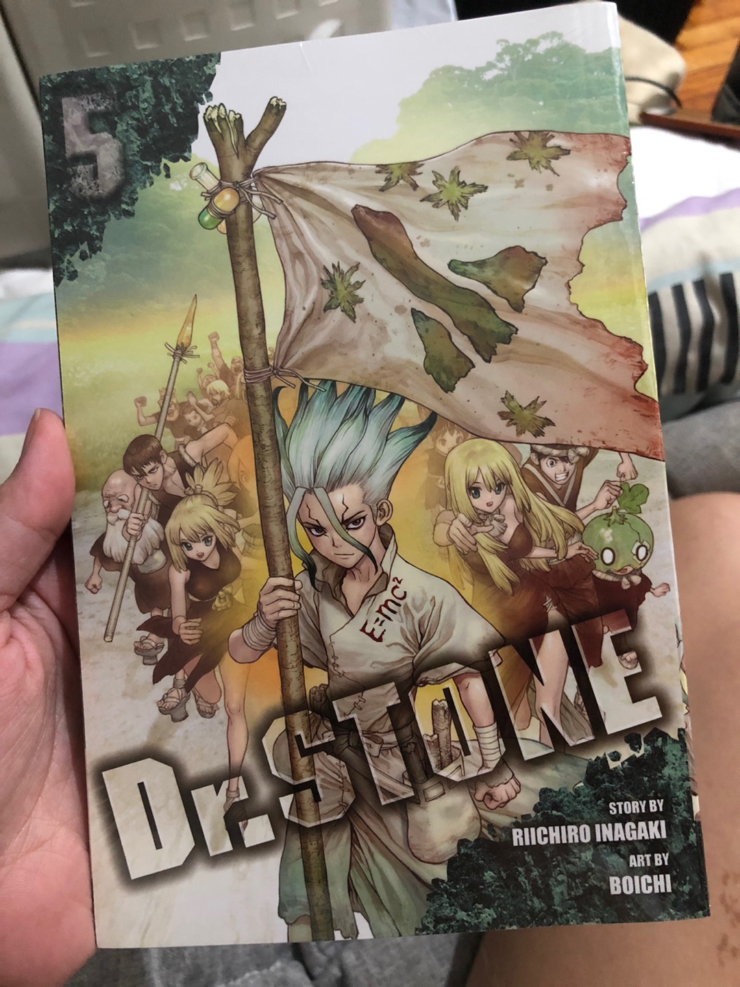 Dr Stone Vol 5 Paperback By Riichiro Inagaki Shopee Philippines