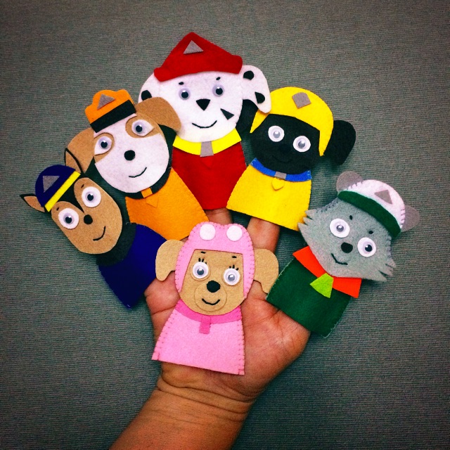 paw patrol puppet
