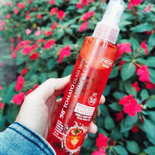 [20ml TRIAL SIZE]FRESH SKINLAB TOMATO GLASS SKIN FACE AND BODY MIST