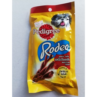 PEDIGREE RODEO, DOG FOOD, beef & liver flavour (90 grams)