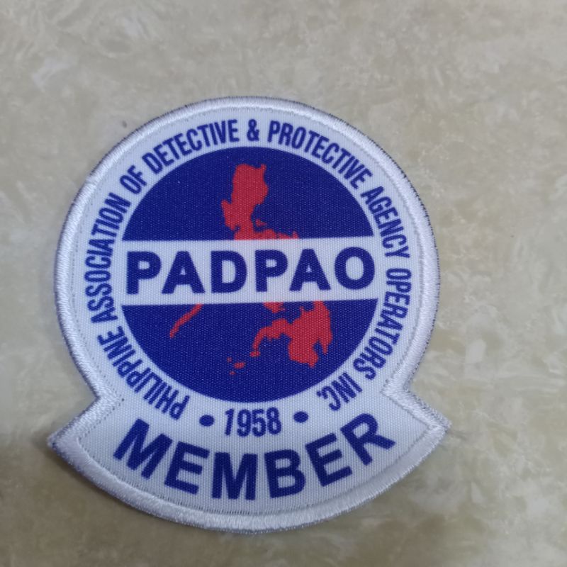 Padpao Patches Printed White Border
