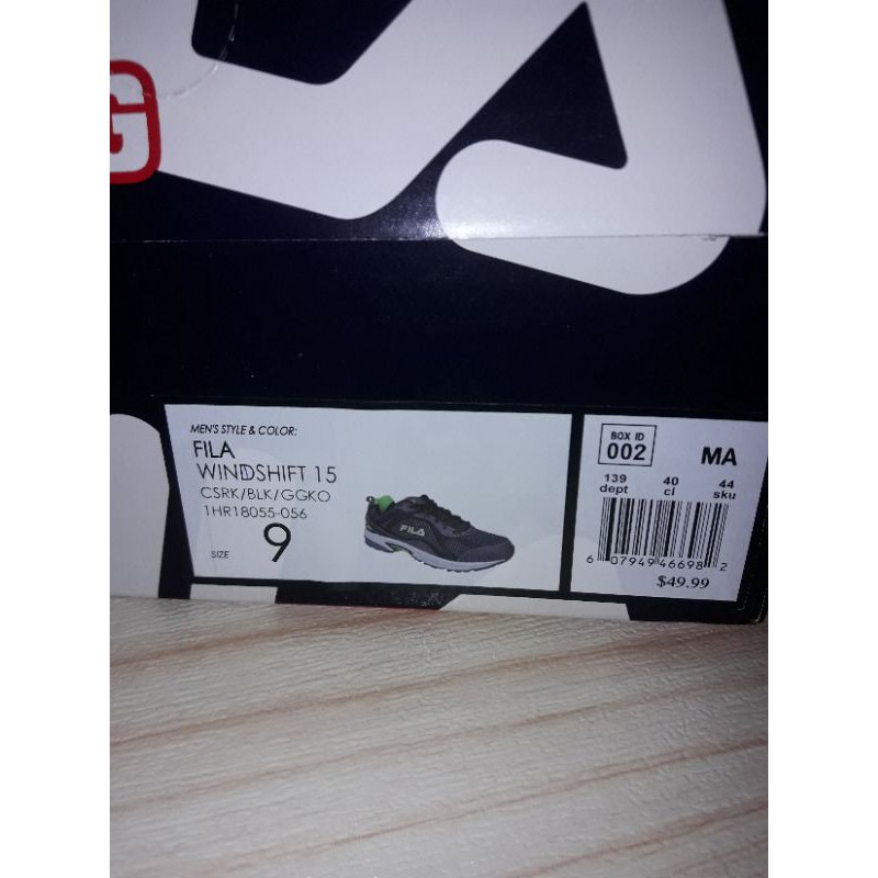 fila windshift 15 mens