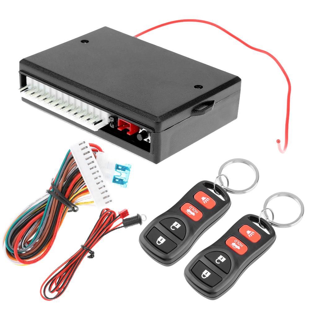 Universal Car Alarm Systems Auto Central Door Lock Remote Kit