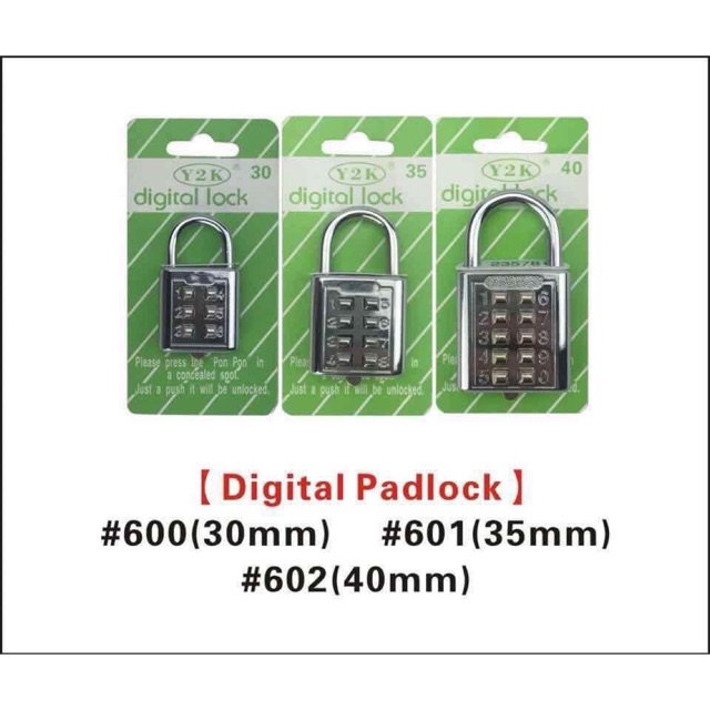 digital padlock