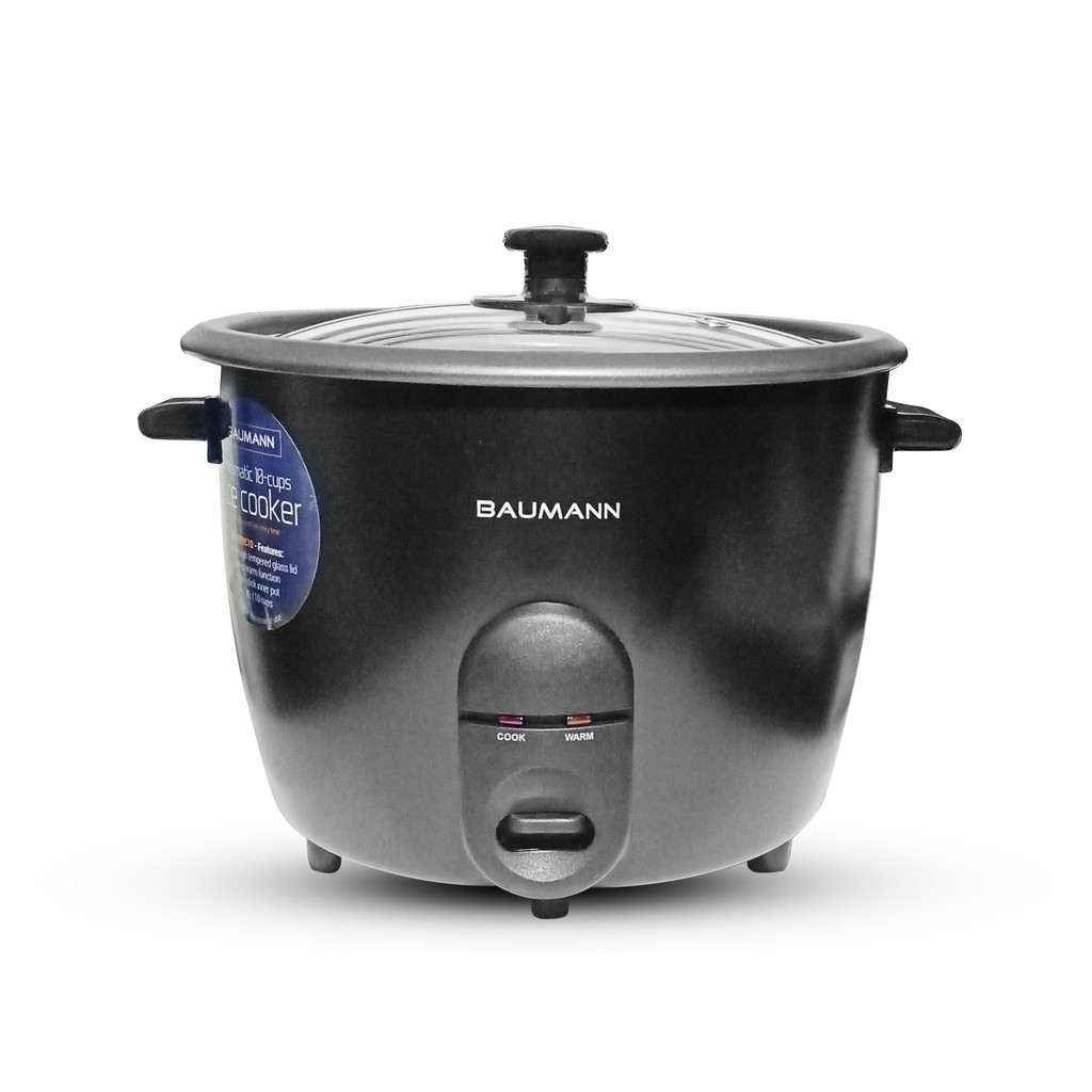 99StoreMall Baumann Automatic 10-Cups Rice Cooker 1.8 Liter, Keep Warm ...