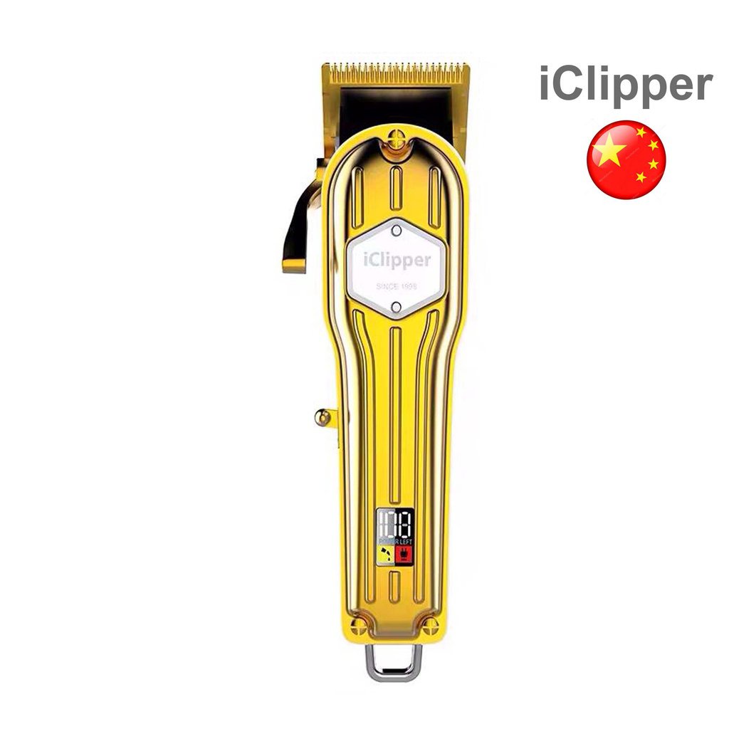 iClipper Cordless Hair Clipper K7S GOLD COLOR OFHM Shopee Philippines