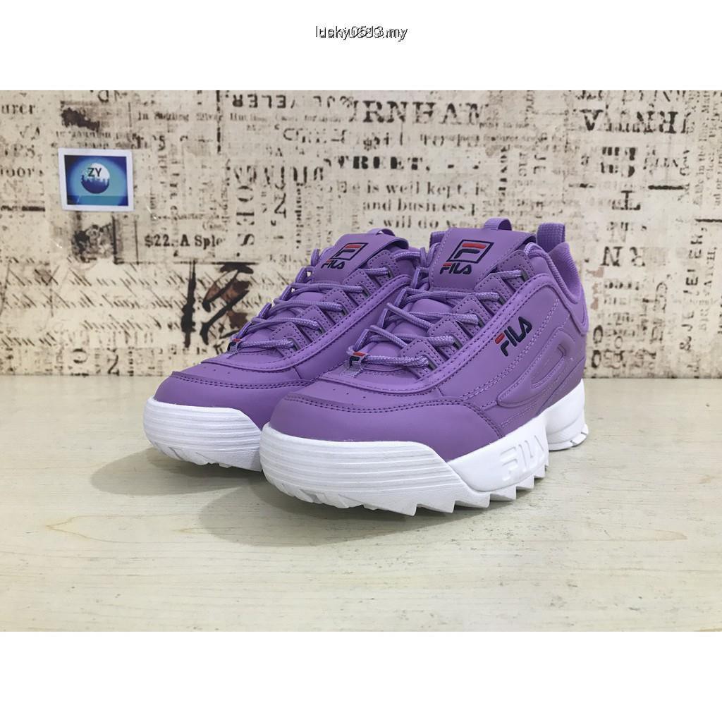 lilac fila shoes