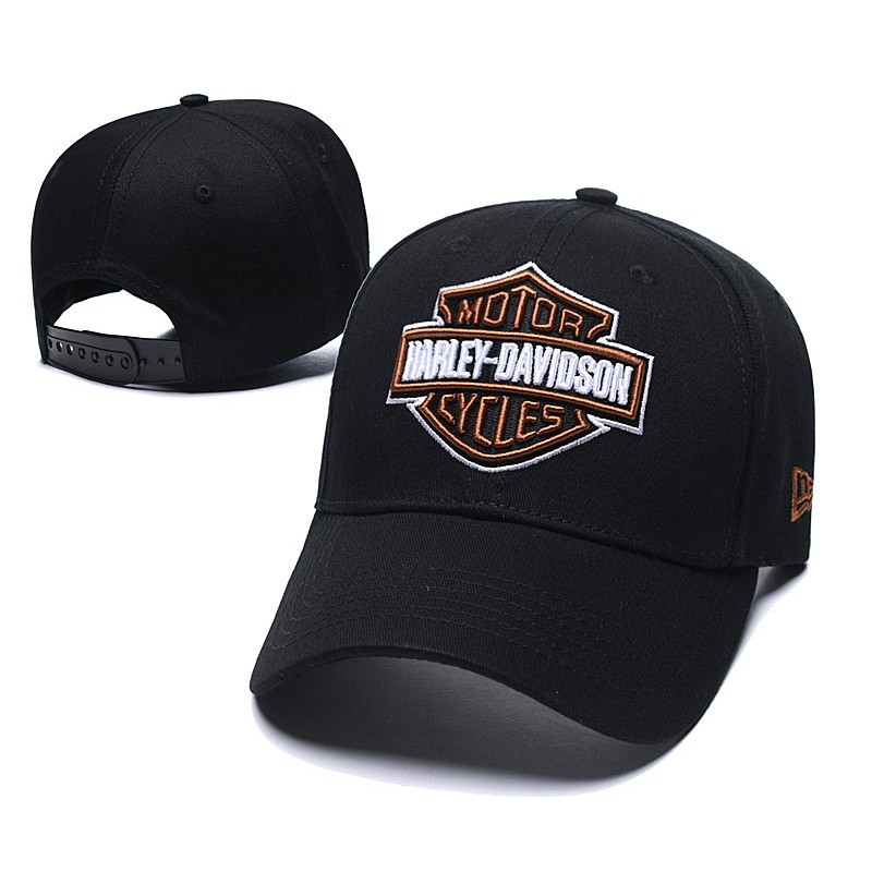 harley davidson flat brim hat