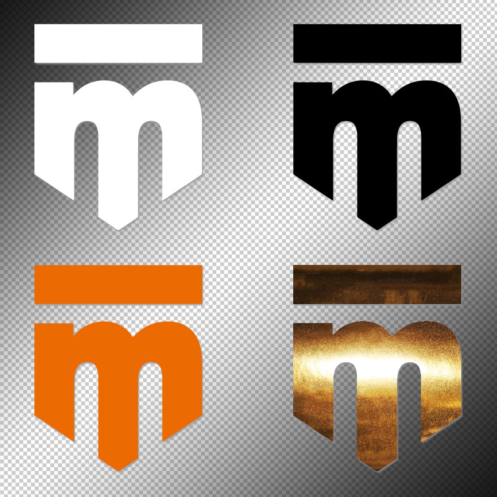 Stickers (1) Mongoose Bikes Weather Proof diecut head tube decals