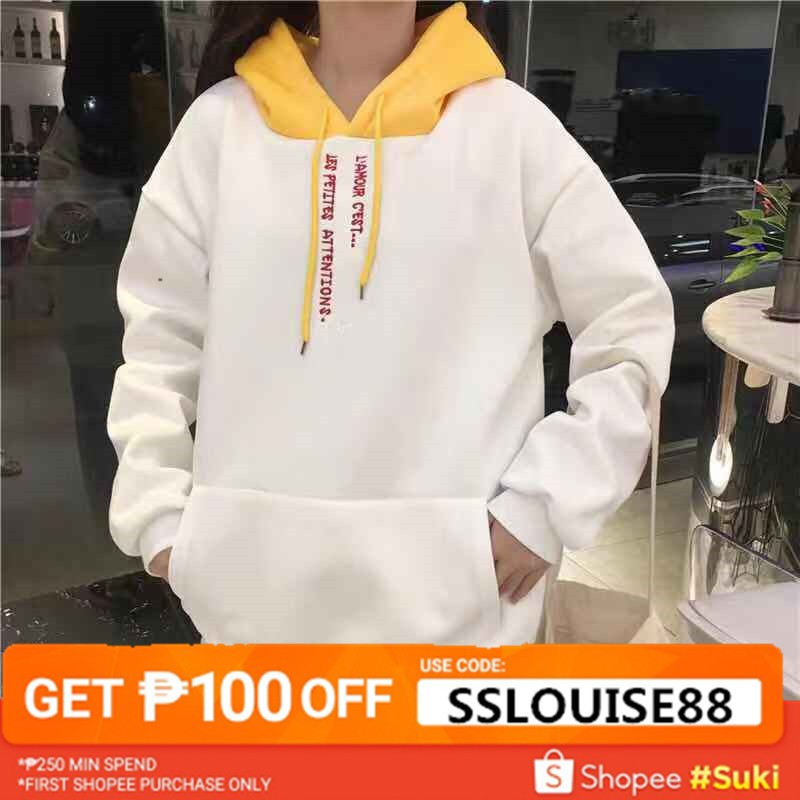 sweater hoodie shopee