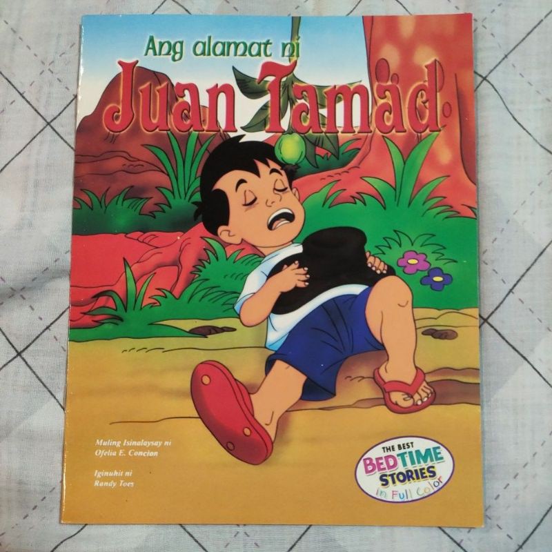 Colored Short Story Book Ang Alamat Ni Juan Tamad Shopee Philippines 4009