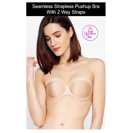 strapless backless bra cleavage enhancer stick on bra