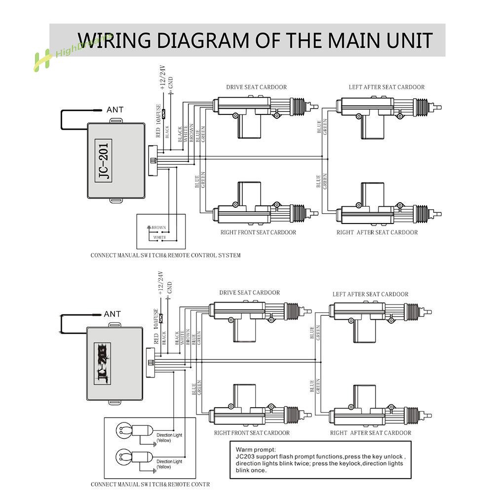 central lock wiring diagram universal - Wiring Diagram