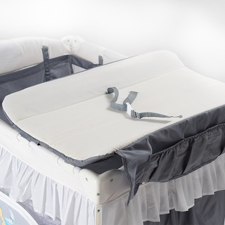 Wholesale Multifunctional Crib European Style Folding Middle Bed Portable Safe Comfortable #4