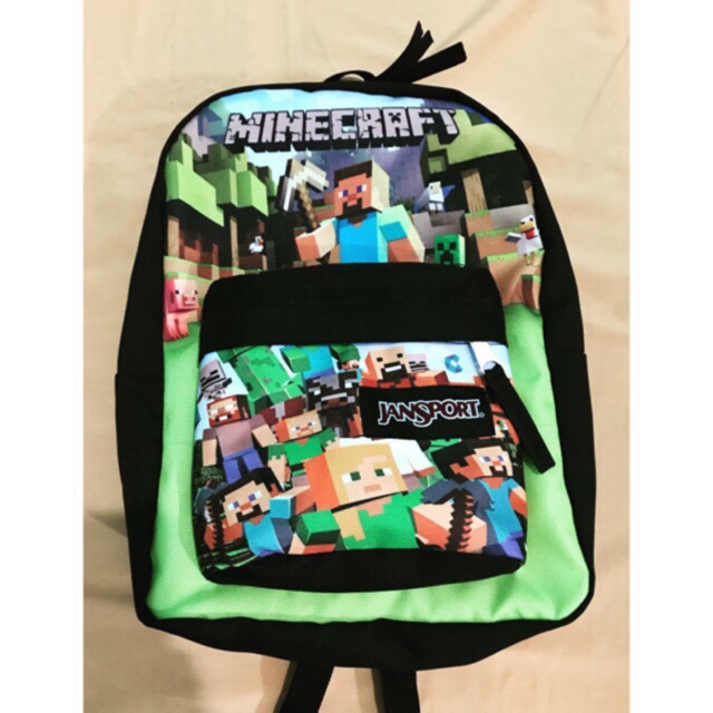 minecraft backpack jansport