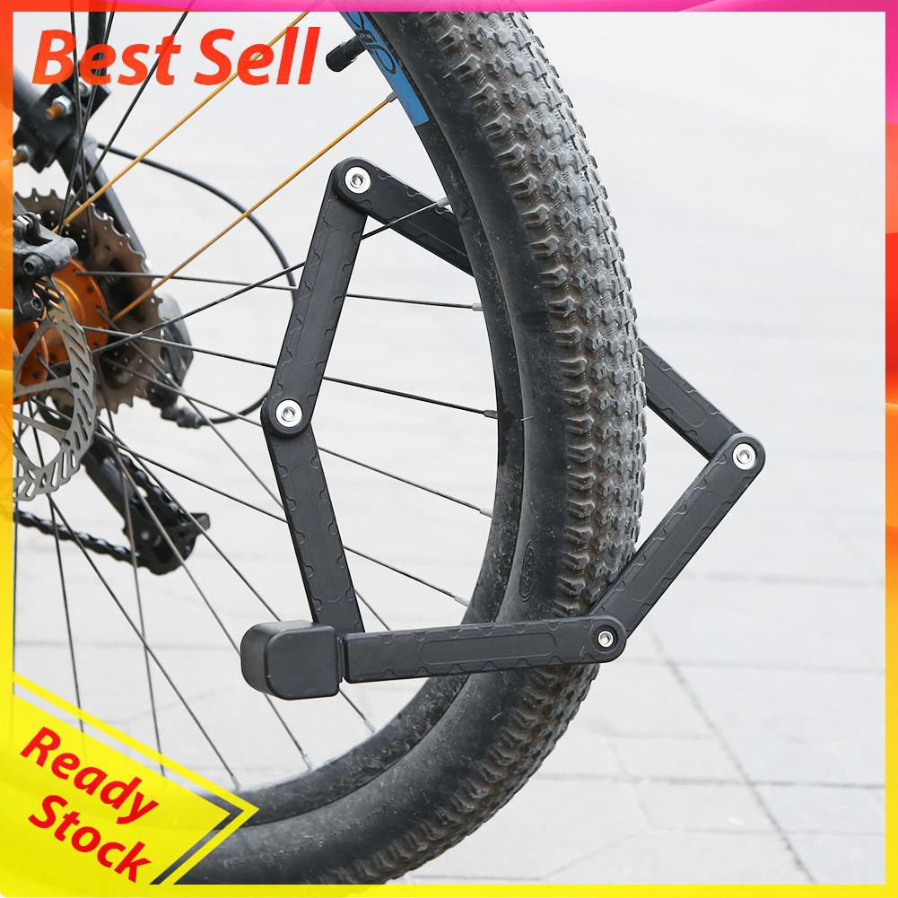 folding bicycle lock