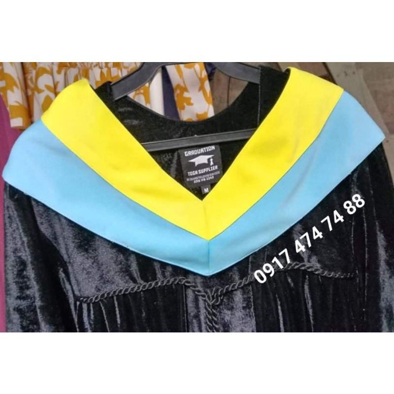 3 in 1 VELVET UST COLLEGE GRADUATION TOGA AVAILABLE FOR SALE Shopee