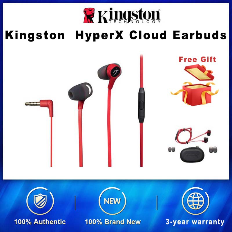 hyperx cloud earbuds shopee