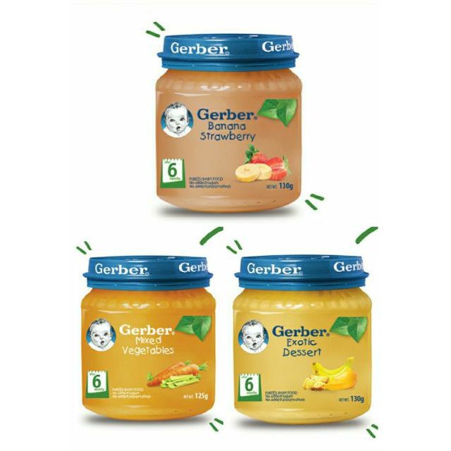 gerber mixed vegetables