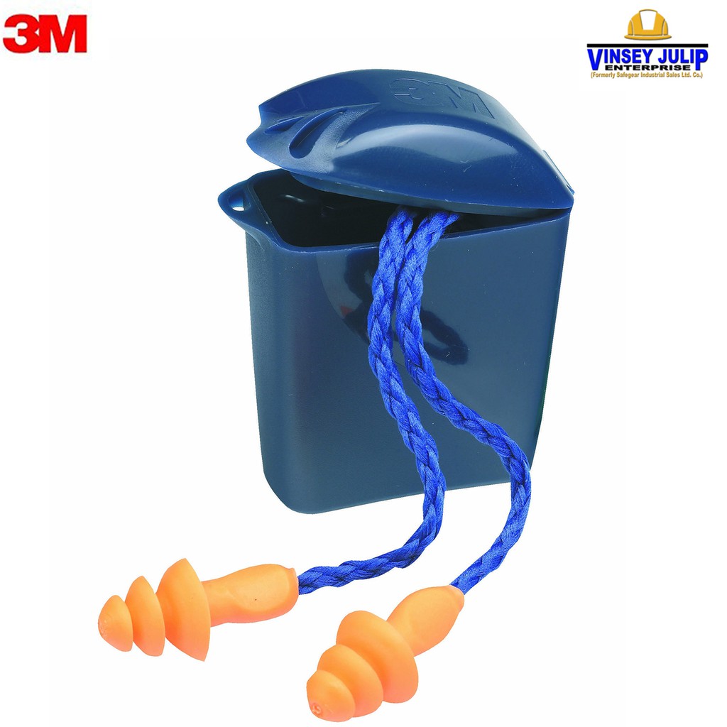 3M™ Reusable Ear Plugs Corded 1271 Shopee Philippines