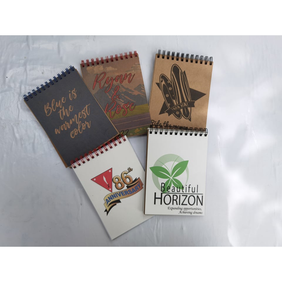 Personalized Notepad Kraft paper or White Bookpaper Shopee Philippines