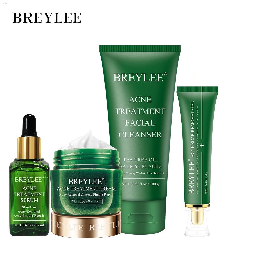 Breylee Acne Treatment Series (facial cleanser,acne scars removal gel