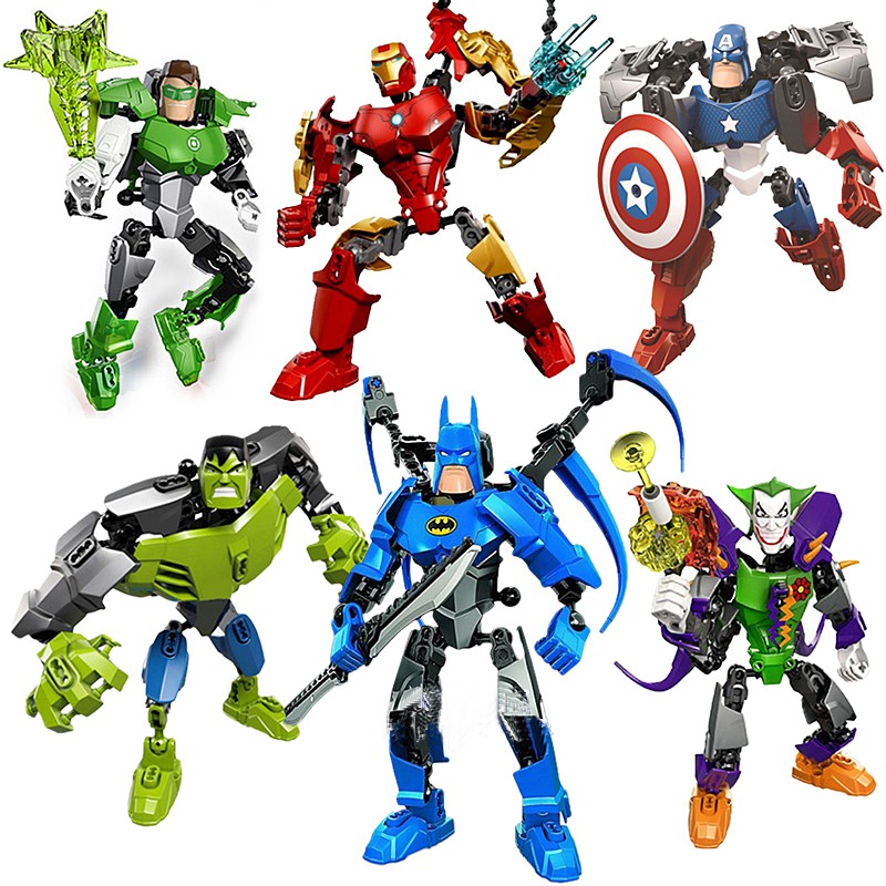 TOY Super Heroes Series Building Blocks Ages 6+Toy | Shopee Philippines