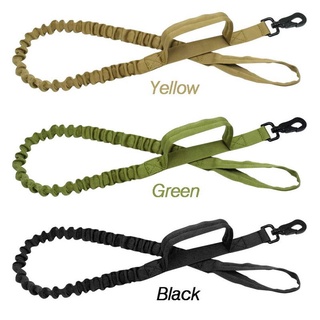 Ht COD Large Dog Rope Training Leash Nylon Military Pet Dog Leash Adjustable Dog Collar Leash